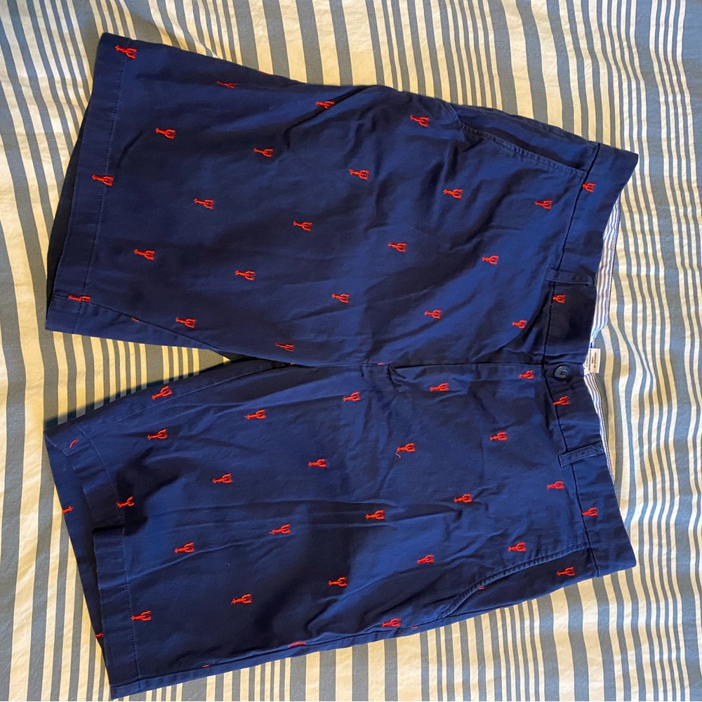 Navy Crab Shorts